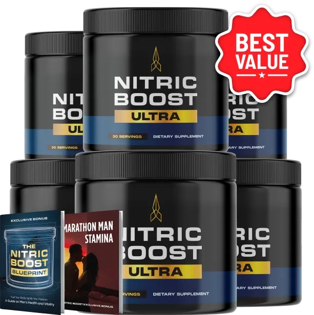Nitric Boost Ultra supplement bottles placeholder